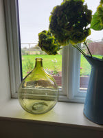 Vintage French Green Glass Carboy
