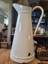 Vintage French Enamel Pitcher Jug (Style 3)