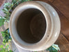 Vintage French glazed confit pot