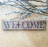 Welcome pallet wood sign