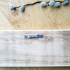 Love You More pallet wood sign (with inked edge)