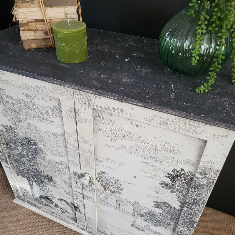 Summer Villa Paint Inlay by Iron Orchid Designs - Furniture Flip, Upcycling, Decor