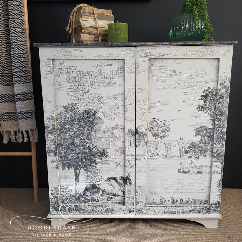 Summer Villa Paint Inlay by Iron Orchid Designs - Furniture Flip, Upcycling, Decor