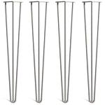 Hairpin Legs - 28INCH / 71CM - DESK & DINING TABLE - Raw Steel