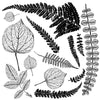 Iron Orchid Designs FRONDS STAMP 12" X 12"