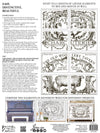 Cotswold transfer by Iron Orchid Designs 12 x 16" (pad of 8 sheets) for furniture, crafts and decor