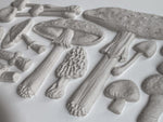 Toadstool Decor Furniture Mould by Iron Orchid Designs - Clay, Resin, Hot Glue