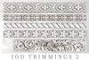 Trimmings 2 Decor Furniture Mould by Iron Orchid Designs - Clay, Resin, Hot Glue
