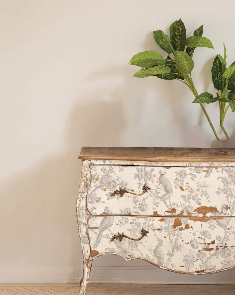 Grisaille Toile Paint Inlay by Iron Orchid Designs - Furniture Flip, Upcycling, Decor