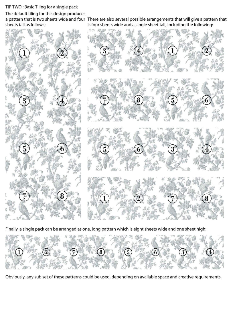 Grisaille Toile Paint Inlay by Iron Orchid Designs - Furniture Flip, Upcycling, Decor