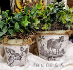 La Campagne Decor 2 sheet Stamp by Iron Orchid Designs - Ink, Chalk Paint, Furniture Craft Stamp 12"x12"