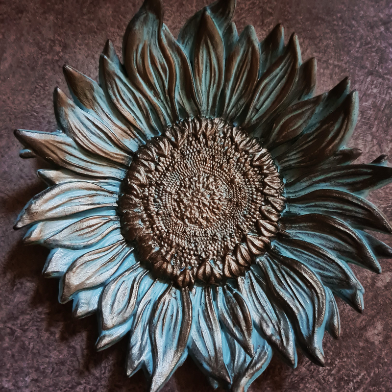 IOD Decor Mould Sunflowers by Iron Orchid Designs