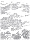 Summer Villa Paint Inlay by Iron Orchid Designs - Furniture Flip, Upcycling, Decor