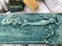 Sea Sisters - Mermaids Decor Furniture Mould by Iron Orchid Designs - Clay, Resin, Hot Glue