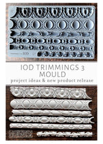Trimmings 3 Decor Mould - Iron Orchid Designs UK