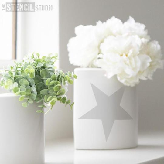 Simple Star Stencil