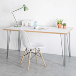Hairpin Legs - 28INCH / 71CM - DESK & DINING TABLE - Raw Steel