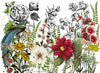 IOD Décor Transfers: Midnight Garden Transfer 24"x33" - Doodledash