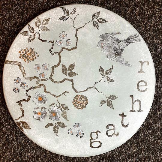 Birds, Branches & Blossoms Decor Stamp by Iron Orchid Designs - Ink, Chalk Paint, Furniture Craft Stamp 12"x12"