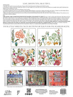 Wander Decor transfer by Iron Orchid Designs 12 x 16" (pad of 4 sheets) for furniture, crafts and decor