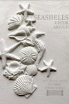Sea Shells Decor Furniture Mould by Iron Orchid Designs - Clay, Resin, Hot Glue