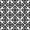 Kingscote Tile & Border Stencil